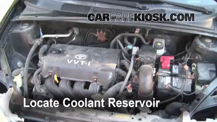 2001 Toyota Echo 1.5L 4 Cyl. (4 Door) Coolant (Antifreeze) Add Coolant